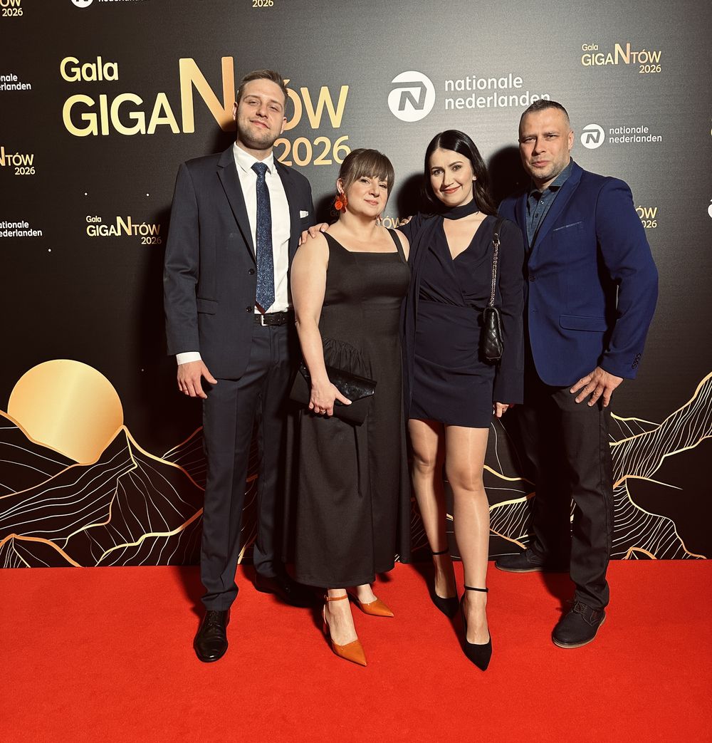 Zespół na Gali Gigantów 2026